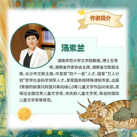 穿越千万年的礼物 汤素兰著 gx  湖南少年儿童出版社 商品图1