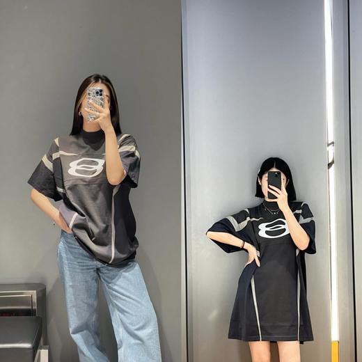 B家 双环废土风拼接套装· 拼接短袖（JN） 商品图0