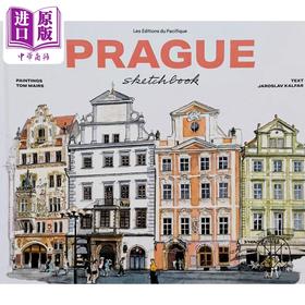 【中商原版】Prague Sketchbook 进口艺术 布拉格速写本