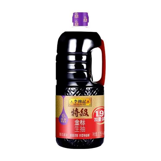 李锦记 金标生抽1.9l 常州盐业有限公司 商品图0