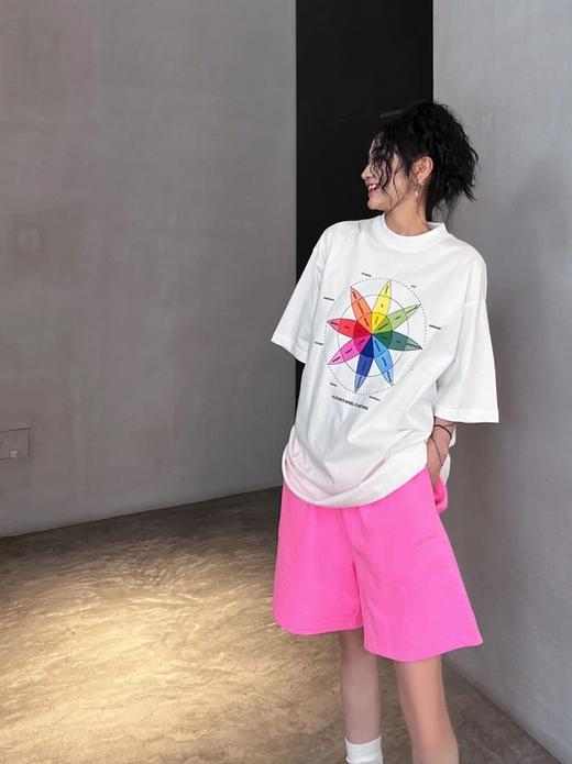 B家 彩虹大印花圆领短袖（JN） 商品图0