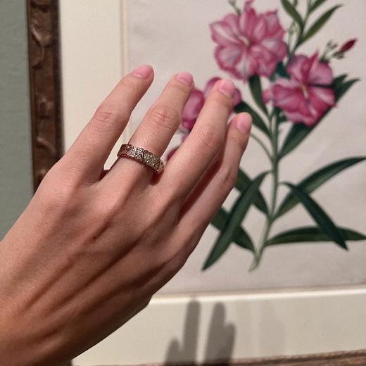 LHWINDSOR 满心开口戒指Full heart ringins素圈心形叠戴指环 商品图4