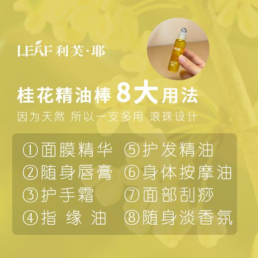 LEAF·利芙耶 桂花精油棒10ml/瓶 馥郁系列 商品图4