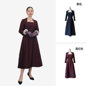 2401143 E-定制—*级—“法式浪漫”—Lady挚爱维多利亚收腰连衣裙