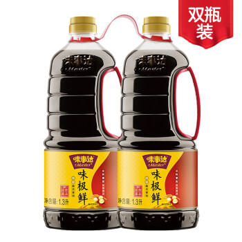 味事达 味极鲜系列 生抽酱油【特级酱油】1.3L*2点蘸凉拌酿造酱油 /粮油调味 /调味品 /酱油 商品图2