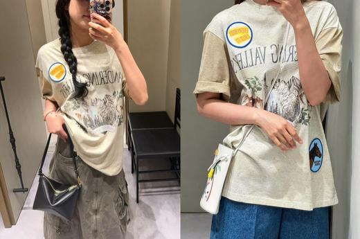 罗家 森林斑点印花圆领短袖（JN) 商品图3