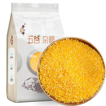 吾谷为伴玉米渣 玉米糁 2斤 东北大碴子小碴子 玉米粒粥米 粗粮 真空包装 /粮油调味 /杂粮 /谷米类 商品图2