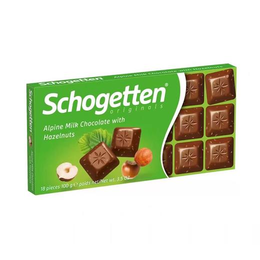 T丝格德100g榛子小方块牛奶巧克力 商品图0