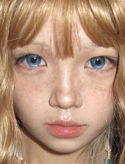 Hot girls（Hotgirl） 半年抛 美瞳 蔚海蓝光  直径14.2mm着色13.6mm 商品图5