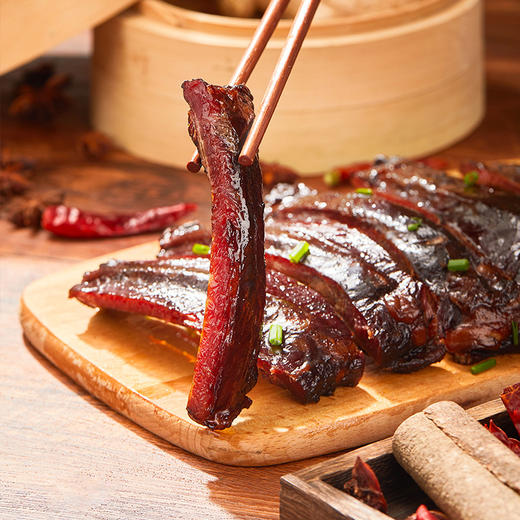 【预定】重庆特产城口腊排骨500克袋地理标志产品腊味年货 商品图1