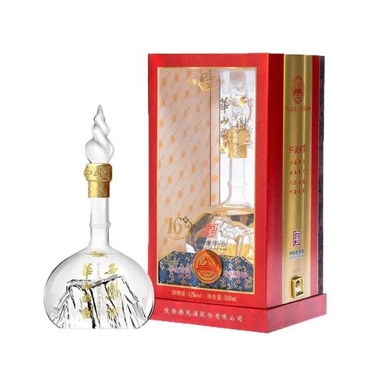 西凤酒 华山论剑16年 凤香型白酒 500ml（52度） 商品图0