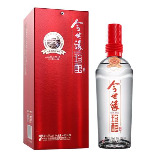 今世缘红珍酿42度480ml*6瓶 整箱装 商品图1
