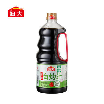 海天 白灼汁 凉拌汁1.28L  鲜的0脂肪 凉菜轻食 酱香浓鲜 大规格 /粮油调味 /调味品 /复合调味汁 商品图2