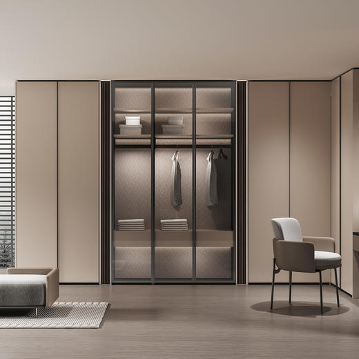 【定制衣柜】顾家家居整装定制一体化整家全屋定制 圣莫衣柜 商品图4