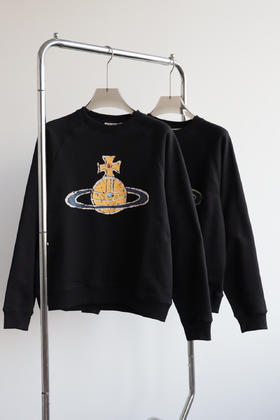 V1v1enne Westw00d西大后 重磅厚毛圈土星宽松圆领卫衣 WY868