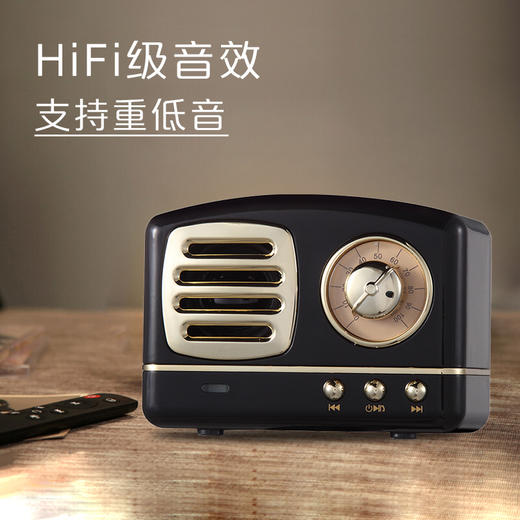 HYUNDAI-收音机便携复古怀旧迷你音箱 M11 商品图0