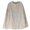 牧衣游原创 进口雨露麻原色衬衫新款简约轻薄百搭圆领上衣 雨花斋 商品缩略图4