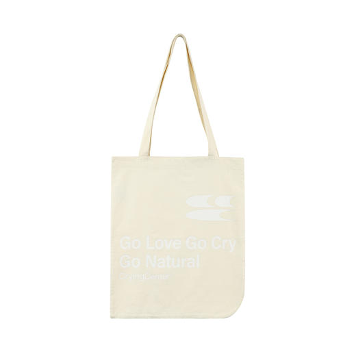 CryingCenter 去爱去哭去自然里 多色斜纹月牙帆布包 哭喊中心 商品图6