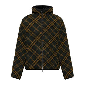 BURBERRY 巴宝莉 男士混纺羊毛双面夹克外套 黑色 8098507 C1479