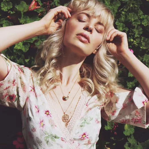 LHWINDSOR Fortune cookie饼干项链项链纤细锁骨链 商品图7