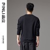 PINLI品立2024秋季新款宽松休闲套头卫衣男潮牌钻花装饰圆领上衣BG243109024 商品缩略图3