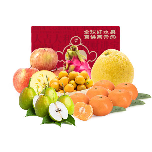 百果园  红红火火礼水果套餐 ≥5.3KG 商品图0