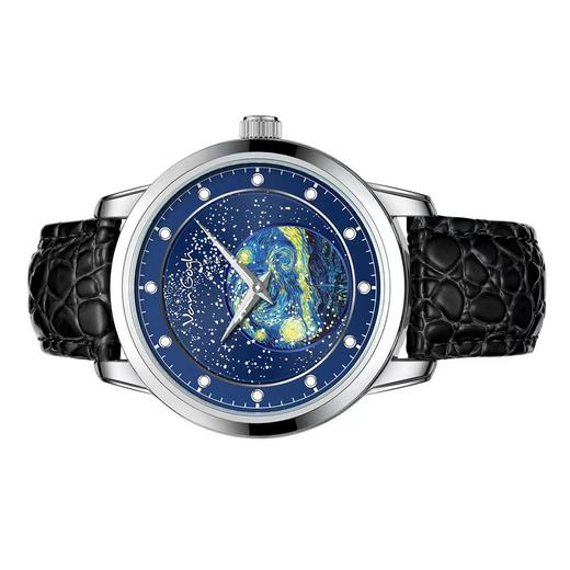 VAN GOGH 梵高 男士手表 闪烁星空小众轻奢时尚简约腕表 商品图3