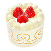 遇·四季-红颜越雪 草莓奶油蛋糕（4寸、6寸） 商品缩略图0