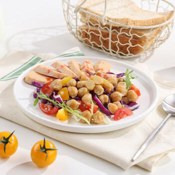 鲨鱼菲特 鹰嘴豆低脂开袋即食健身零食代餐饱腹杂粮休闲小吃60g*10袋装 /粮油调味 /方便食品 /速食预制主食 商品图0