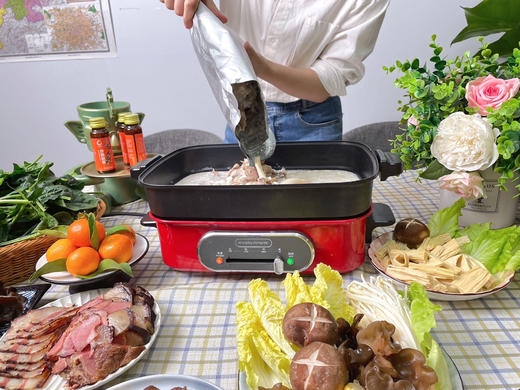 【花生嫂 羊肉汤】四川非遗黑山羊，四黑羊，带皮更软糯，通过SGS116多项、0农残兽药检测，吃得更放心~ 商品图8