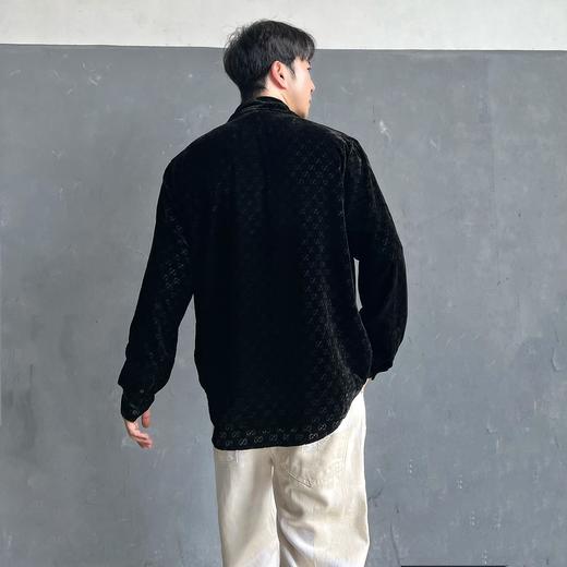 G家 丝绒烂花字母衬衫（JN) 商品图2