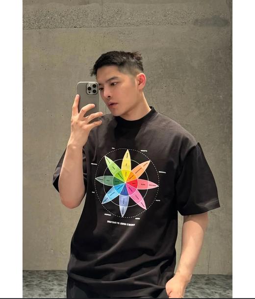 B家 彩虹大印花圆领短袖（JN） 商品图1