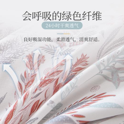 雅芳婷新款摩登丝床笠款睡之锦囊五件套轻奢高级真丝被套套件床品 商品图4