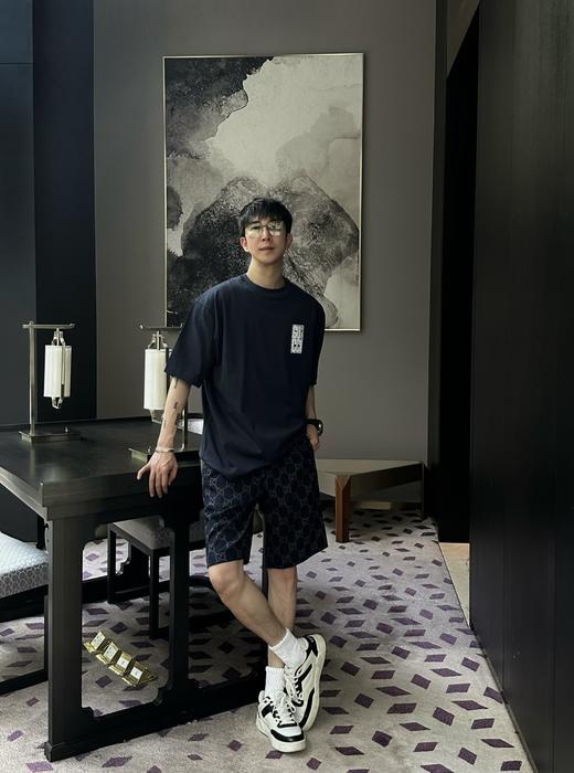 G家 当季新款gucc*爆款提花套装短裤（JN） 商品图3