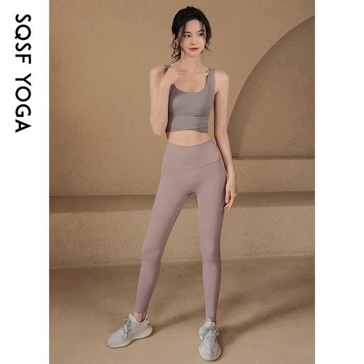 【147元任选3件】跃牌【蚂蚁运动】系列 字母弹力紧身裤排汗透气提臀训练运动裤K3519（活动产品，收货7天内支持退换） 商品图4