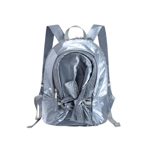 CryingCenter 灰蓝闪光蝴蝶结软双肩包 哭喊中心 商品图5