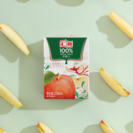 汇源100%苹果汁200ml*12盒礼盒 商品图3