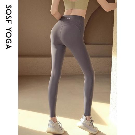 【147元任选3件】跃牌【蚂蚁运动】系列 字母弹力紧身裤排汗透气提臀训练运动裤K3519（活动产品，收货7天内支持退换） 商品图1