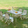 【自营】时乐鸟　轻奢桌椅五件套户外折叠椅桌子凳子 SLN-009 商品缩略图7