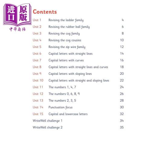 预售 【中商原版】英国S&S教辅WriteWell 4: Capital Letters and Numbers 书写训练 4: 大写字母和数字 5-6岁 英文原版   商品图1