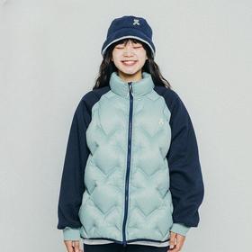 ACMEITEM爱棵米 户外拼接立领羽绒服轻量防泼水宽松羽绒衣男女【该商品不支持用券】