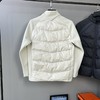 迪+90白鸭绒杜邦三防面料男羽绒服立领针织拼接运动户外冬装外套 商品缩略图3