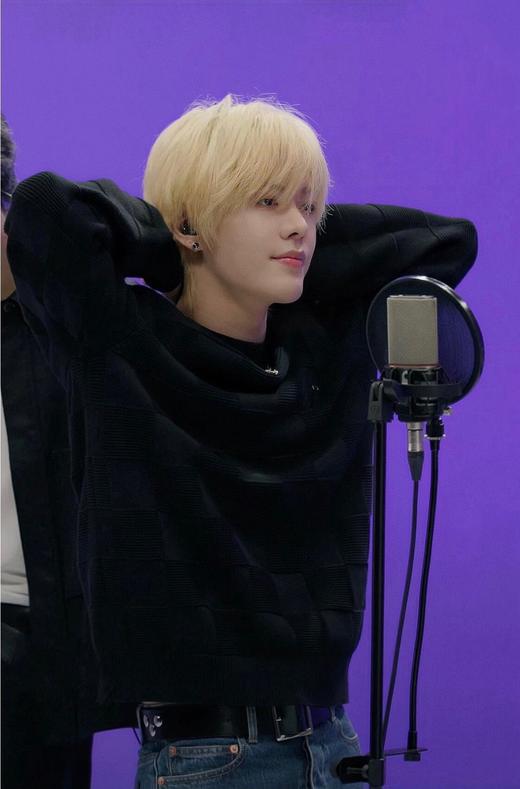 驴家 缝线圆领棋盘格针织衫 （JN） 商品图0