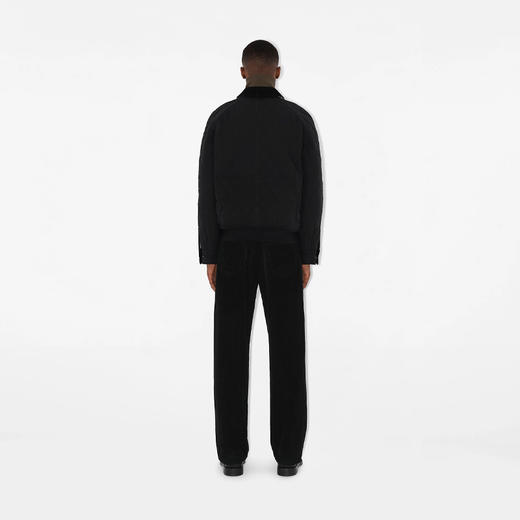 【一】BURBERRY 巴宝莉 男士绗缝尼龙 Taunton 夹克 黑色 8096914 C1307 商品图2