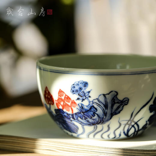 歲合山房荷花缸杯 商品图2