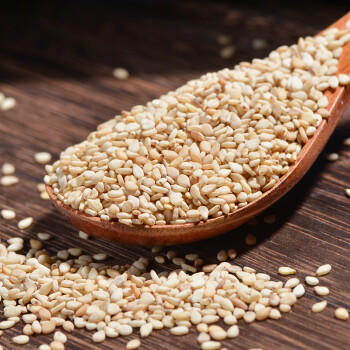 悦谷百味 熟白芝麻200g（香醇饱满 低温炒制 免洗干吃 炒熟芝麻粒 杂粮） /粮油调味 /杂粮 /谷米类 商品图4