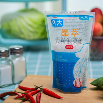 久大晶萃大粒泡菜盐未加碘盐自贡井盐350g /粮油调味 /调味品 /盐 商品图2