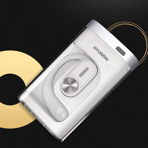 HYUNDAI全新OWS开放式无线蓝牙耳机 YH-B014 白色 商品图0