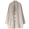 牧衣游原创 进口雨露麻原色短外套女古朴自然百搭开衫薄款 琳琅月 商品缩略图4