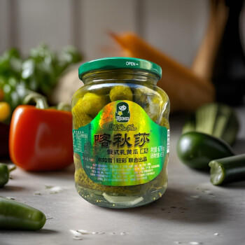 东知雪 东北喀秋莎俄式酸黄瓜670g 酸青瓜乳黄瓜方便速食汉堡西餐配菜 /粮油调味 /调味品 /榨菜/酱腌菜 商品图0